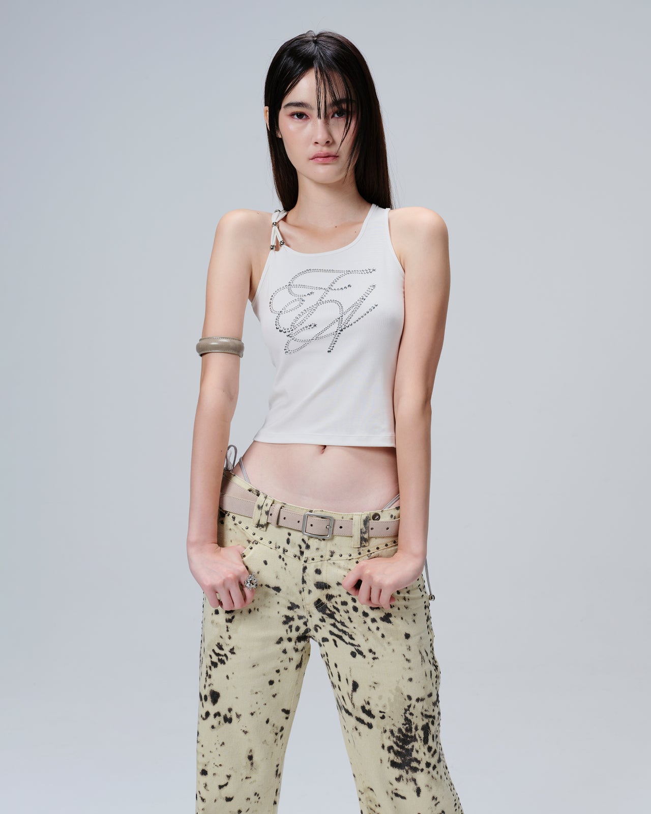 REVEN BLING TANK_WHITE