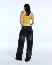 Load image into Gallery viewer, SAINT TWO-WAY JEANS_BLACK
