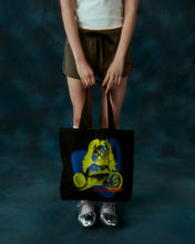 Load image into Gallery viewer, BUNNY DOLL TOTE BAG_BLACK
