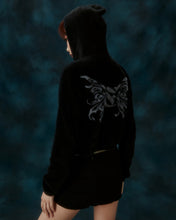 Load image into Gallery viewer, ABBA HOODIE JACKET_BLACK
