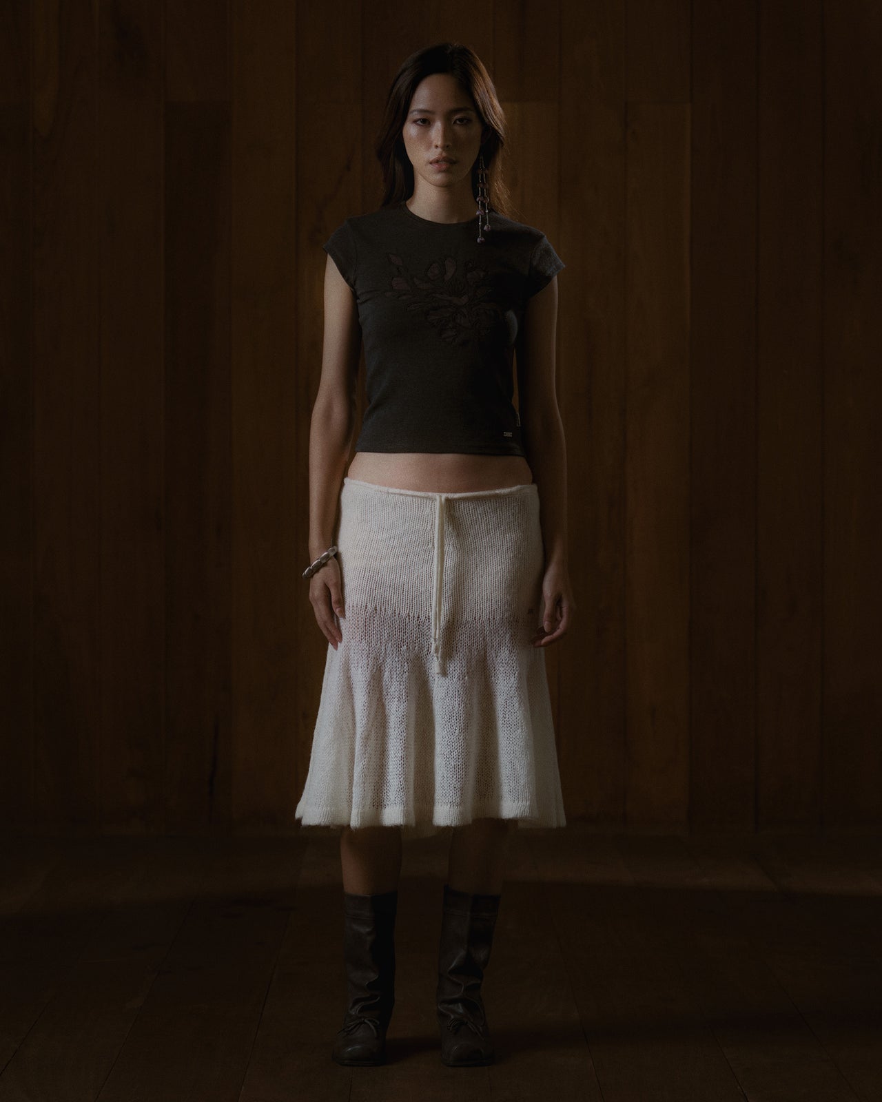 ALDER MAXI SKIRT_WHITE