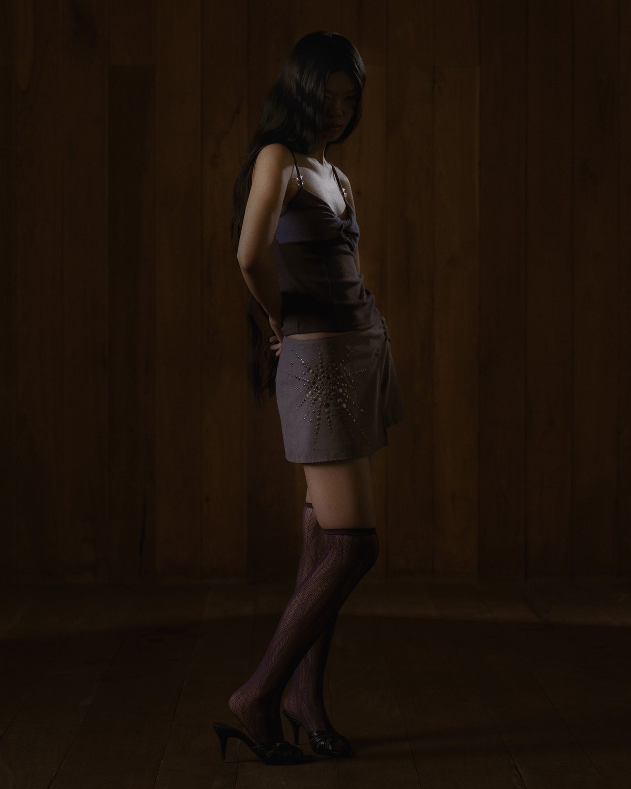 RELIC SKORT_GREY