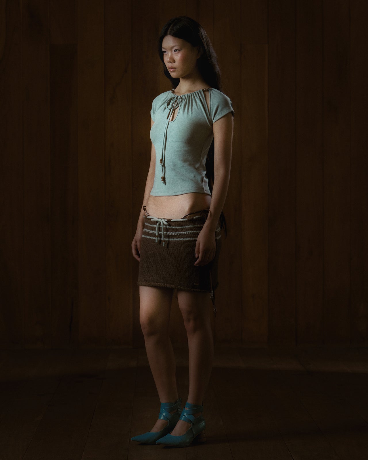 VESNA SKIRT_BROWN