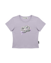 Load image into Gallery viewer, BREZEL TEE_PURPLE
