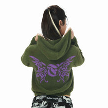 Load image into Gallery viewer, ABBA HOODIE JACKET_GREEN

